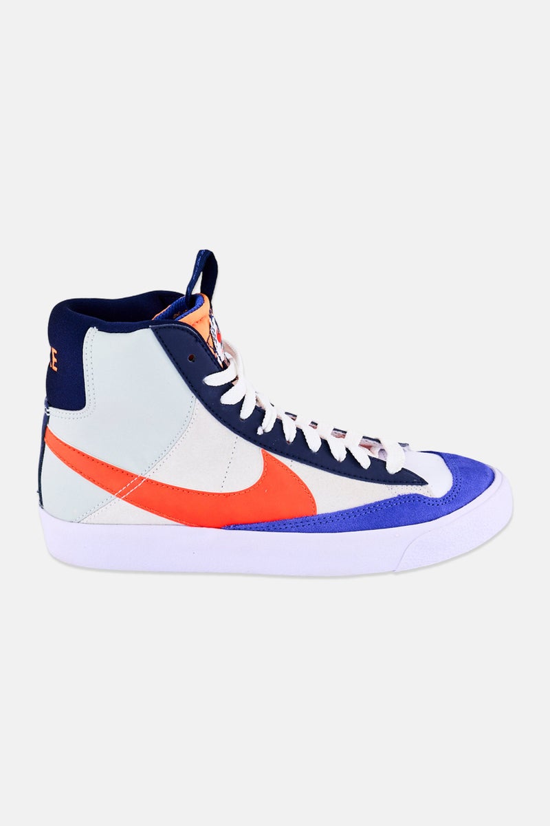 Nike Kids Boy Blazer Mid 77 Se Lace Up Outdoor Shoes, Multicolor - Image 3